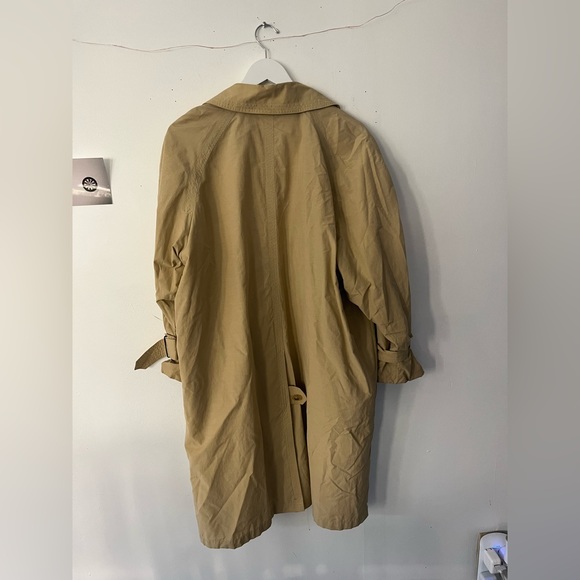 Vintage Beige Trench Coat - Picture 2 of 2